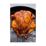 Grilled whole chicken