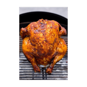 Grilled whole chicken